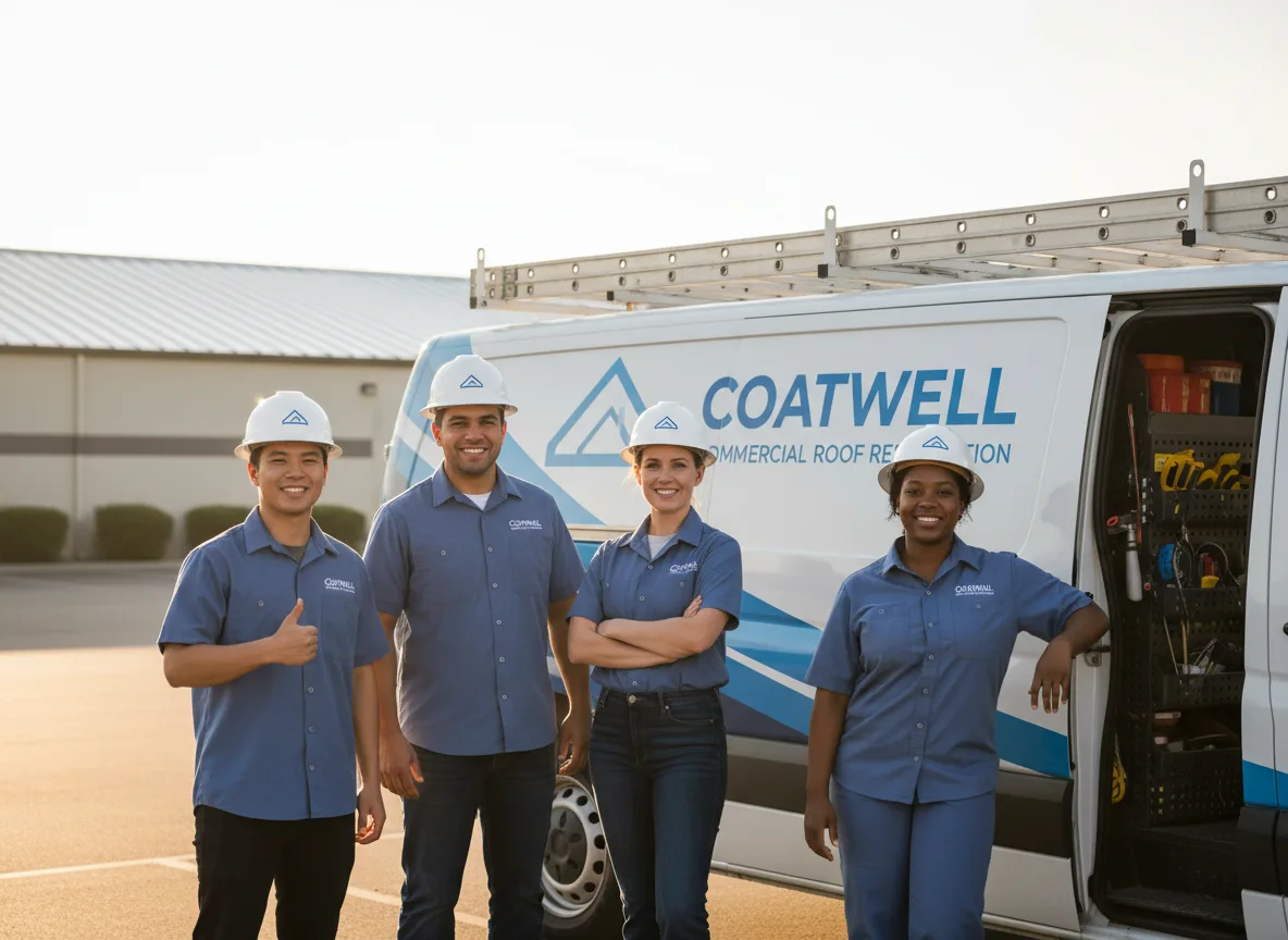 Commercial roof coating company in Big Rock, IL